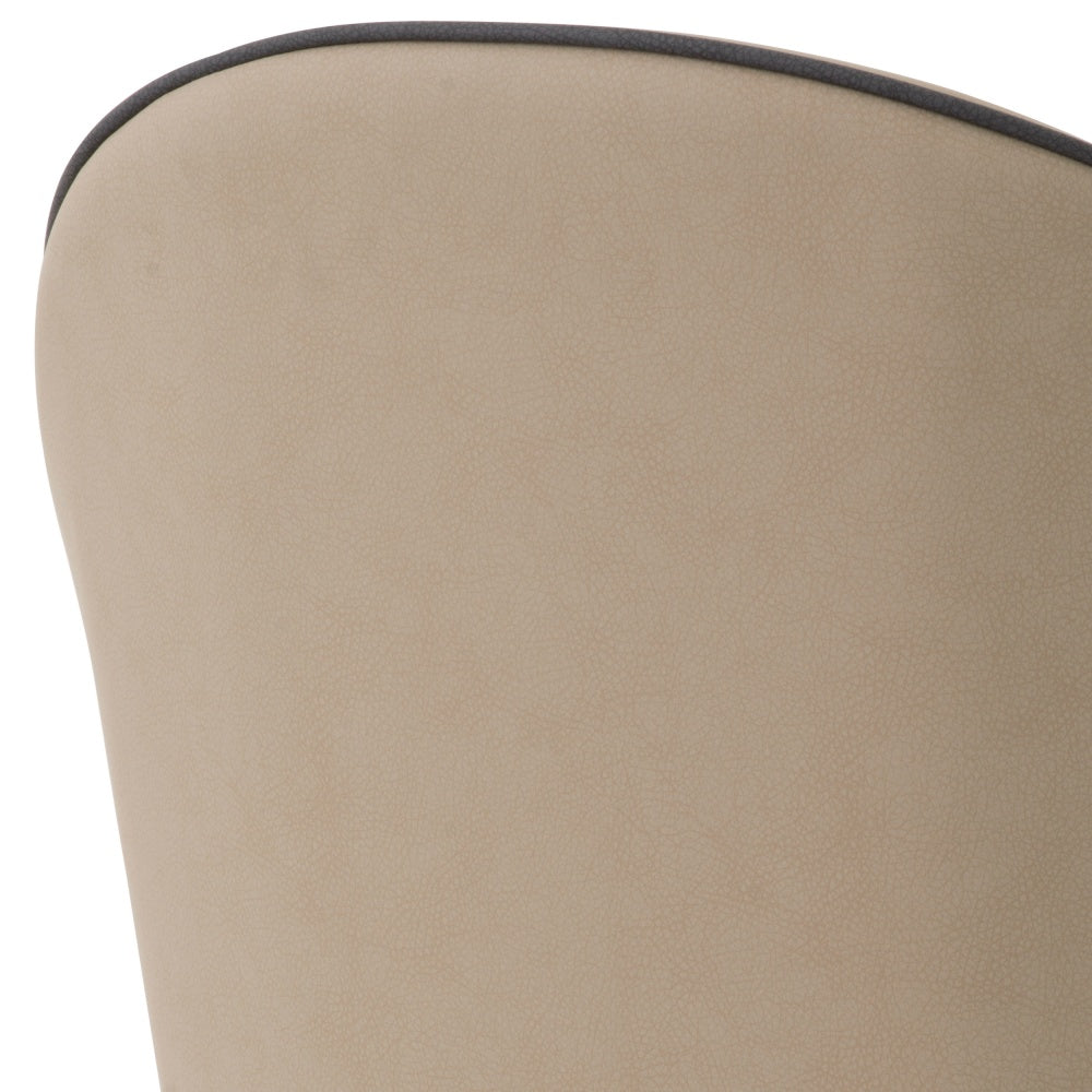 eetkamerstoel eichholtz cooper faux beige leder set of 2 