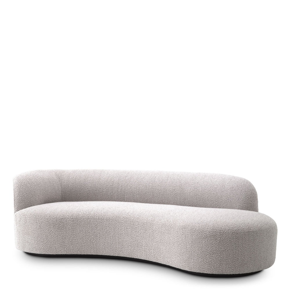 Sofa Eichholtz Morten bouclé grijs