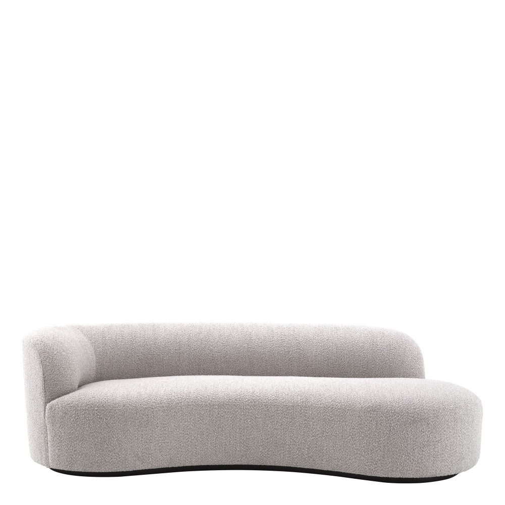 Sofa Eichholtz Morten bouclé grijs