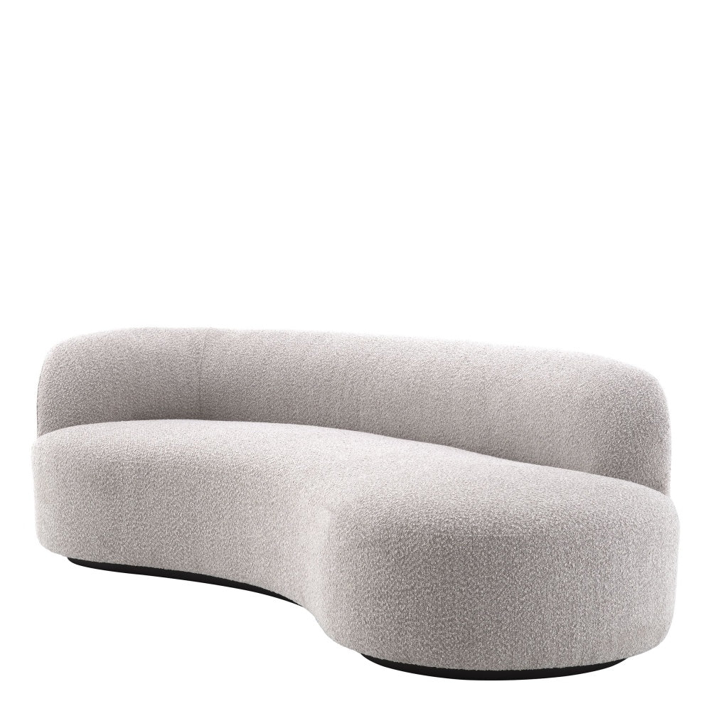 Sofa Eichholtz Morten bouclé grijs