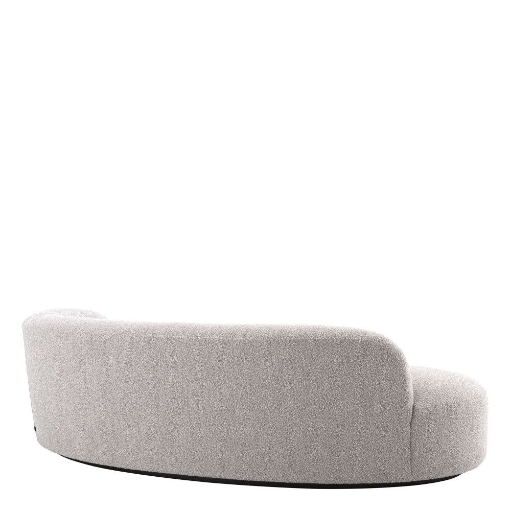 Sofa Eichholtz Morten bouclé grijs