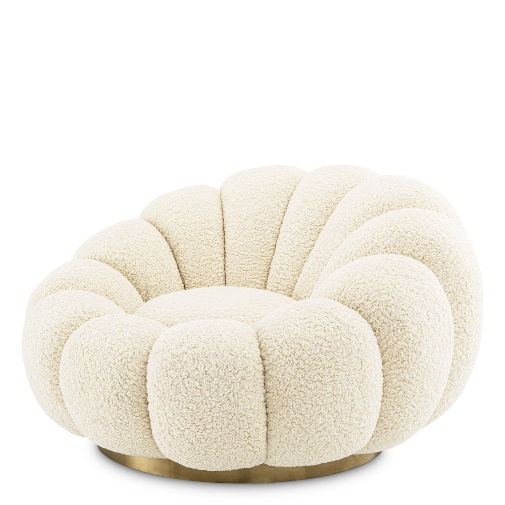 Swivel chair Eichholtz Mello Shearling