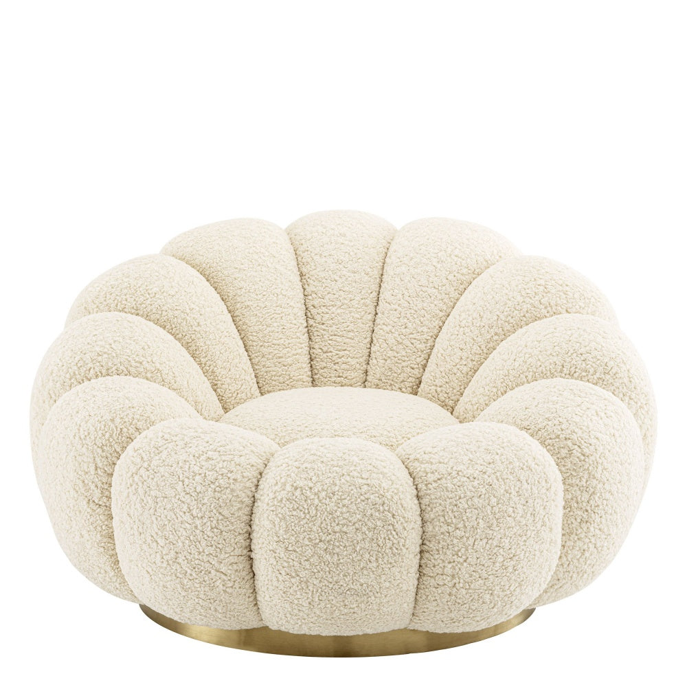 Chaise pivotante Eichholtz Mello Shearling