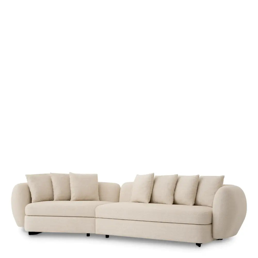sofa eichholtz Sydney organic new beige sand zandkleurig