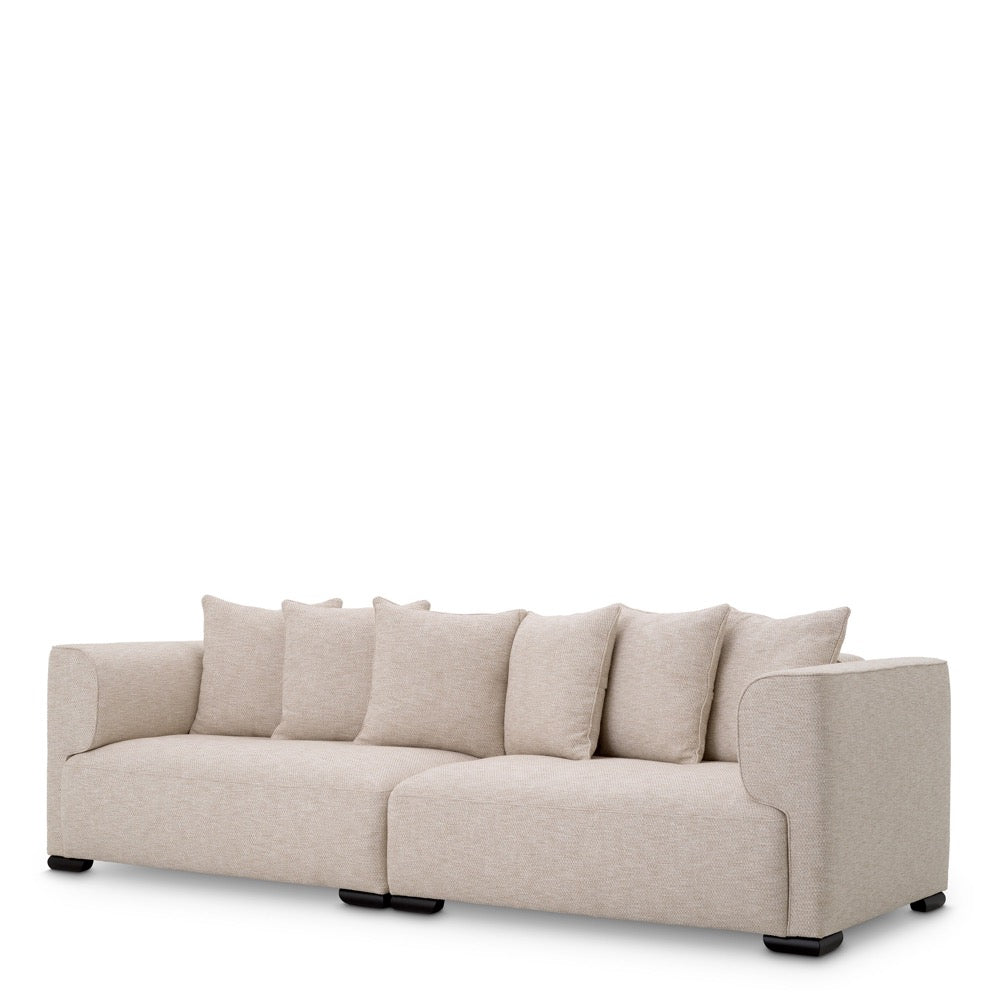 sofa eichholtz xylon attesso beige nieuw voorjaar 