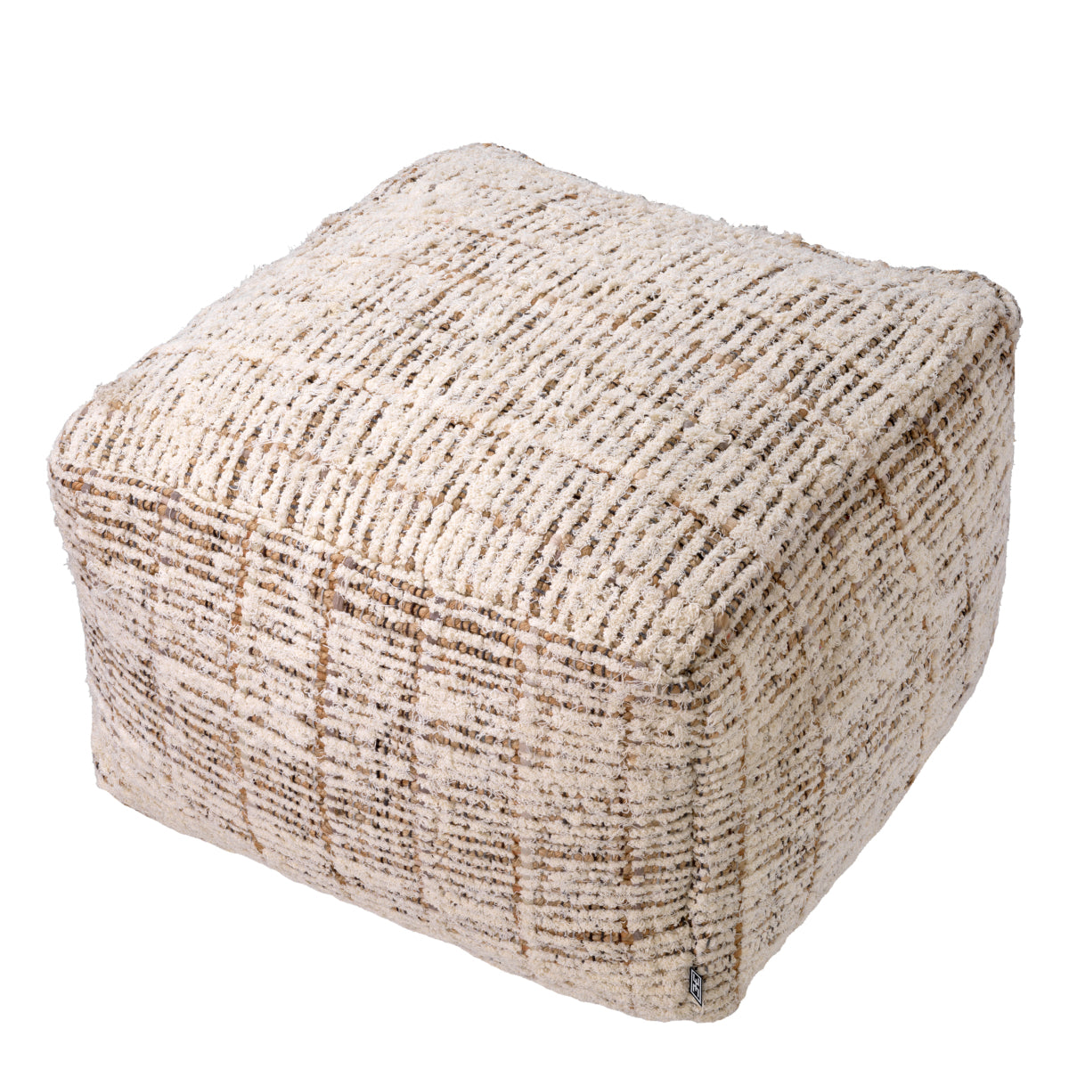 stool poef jute eichholtz amon