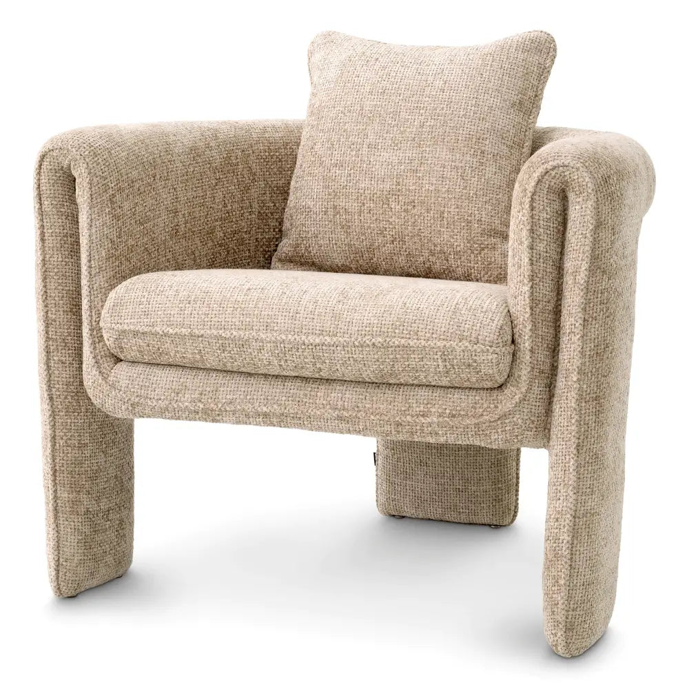 chair fauteuil eichholtz toto lyssa sand