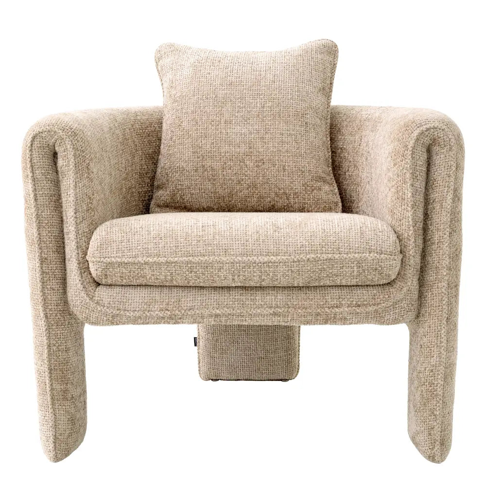 chair fauteuil eichholtz toto lyssa sand