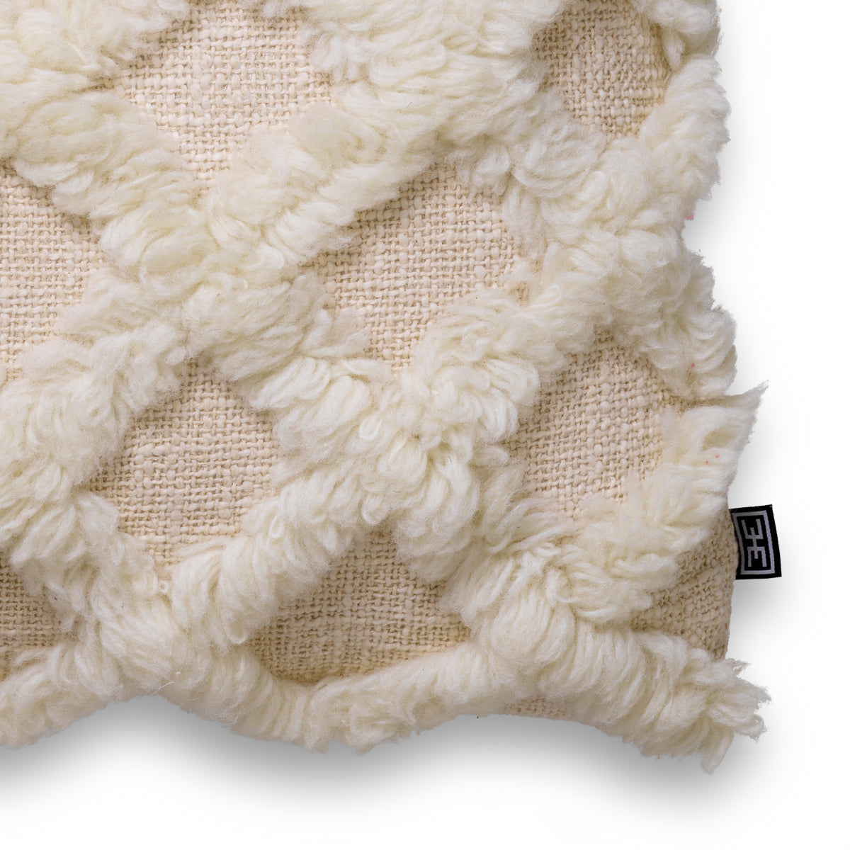 cushion sierkussen eichholtz arsenio S kussen beige ivory sand neutral wol