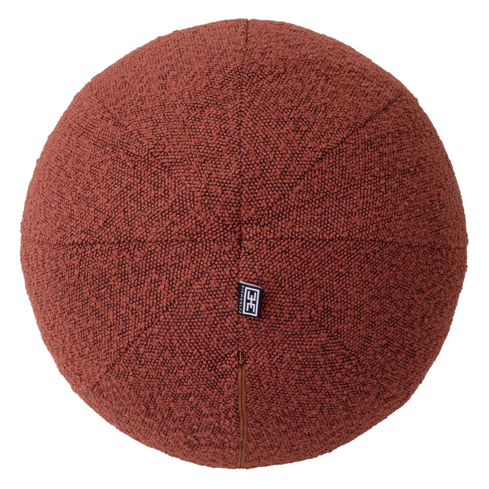 Eichholtz decorative cushion Palla ball Bouclé red L