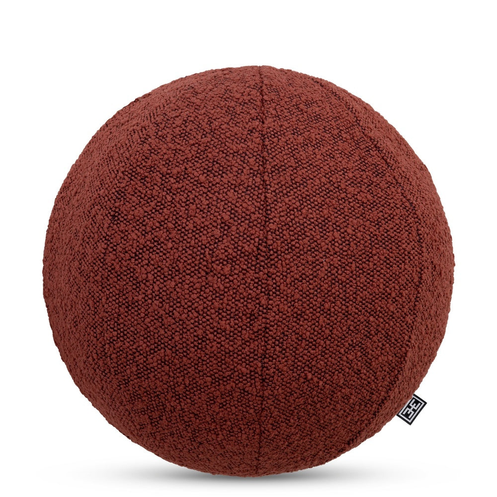 Eichholtz decorative cushion Palla ball Bouclé red S