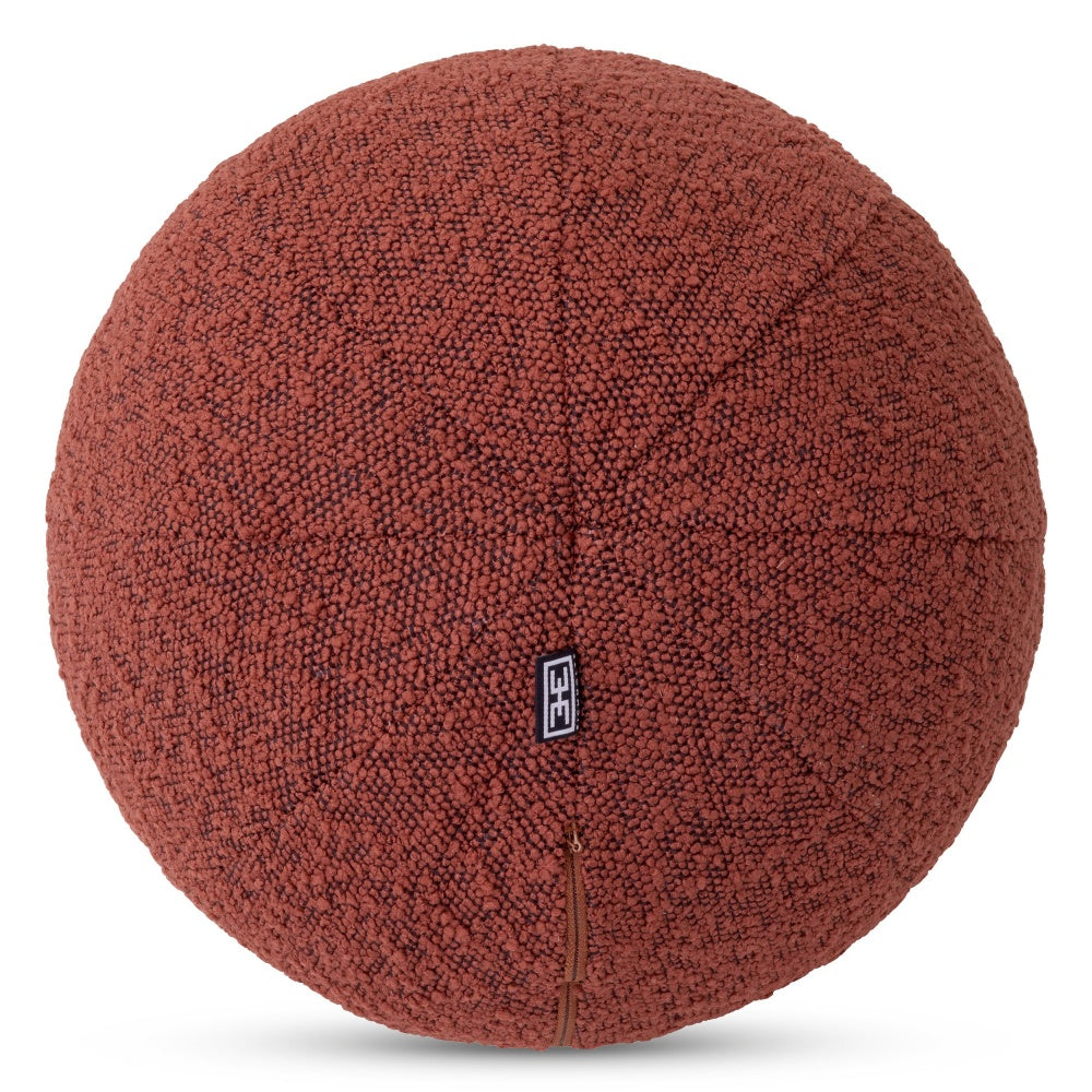 Eichholtz decorative cushion Palla ball Bouclé red S