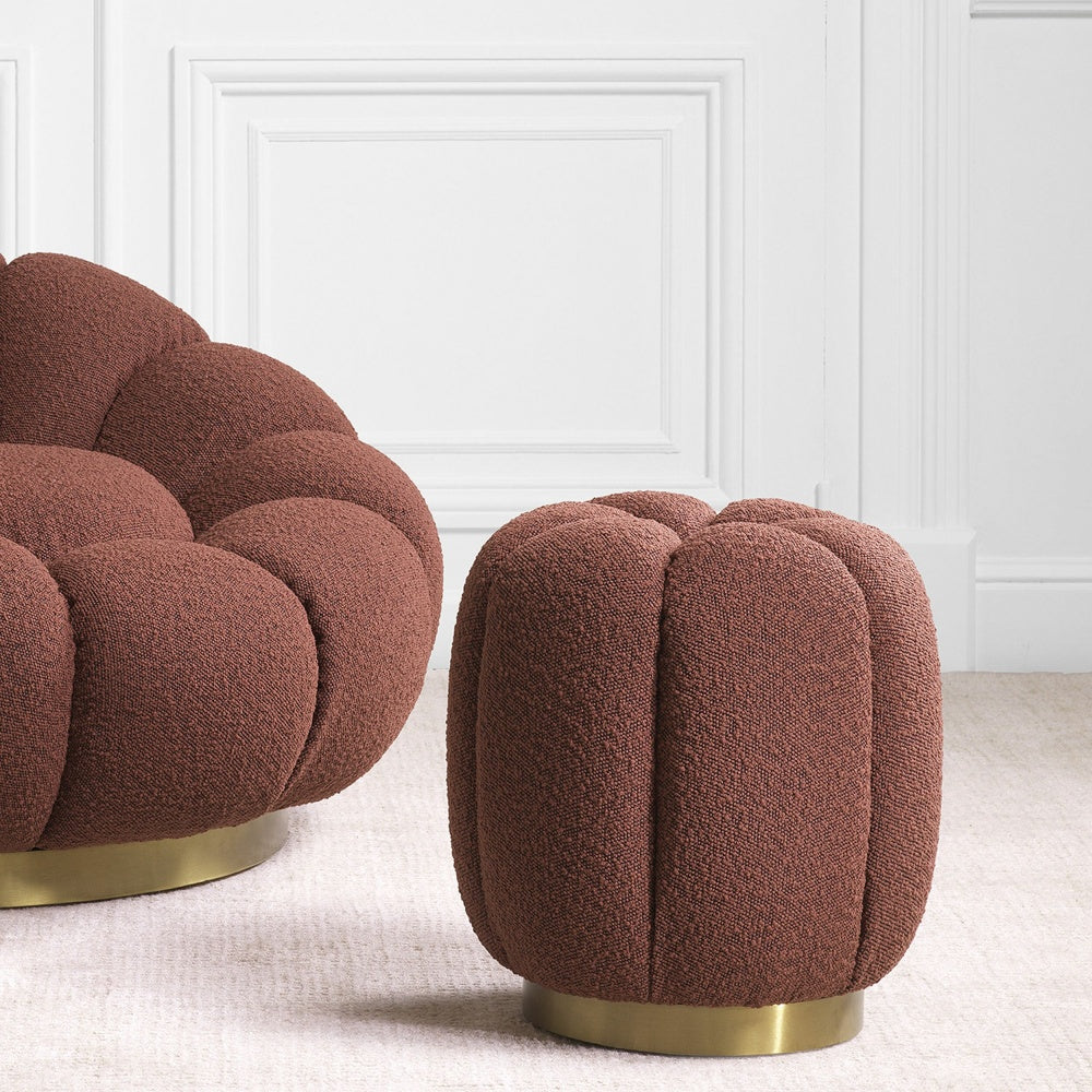 Stool Eichholtz Orchanic bordeaux