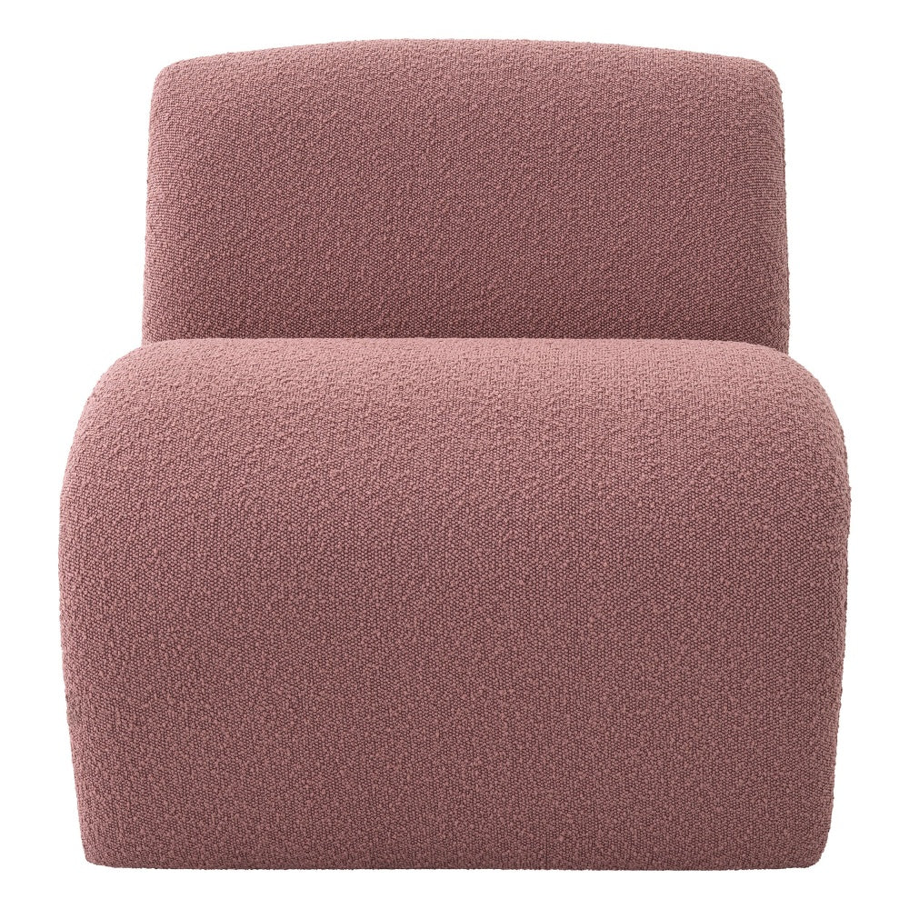 Eichholtz armchair Vignola Bouclé pink