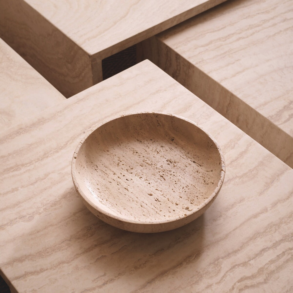 Eichholtz schaal Revolt Travertine
