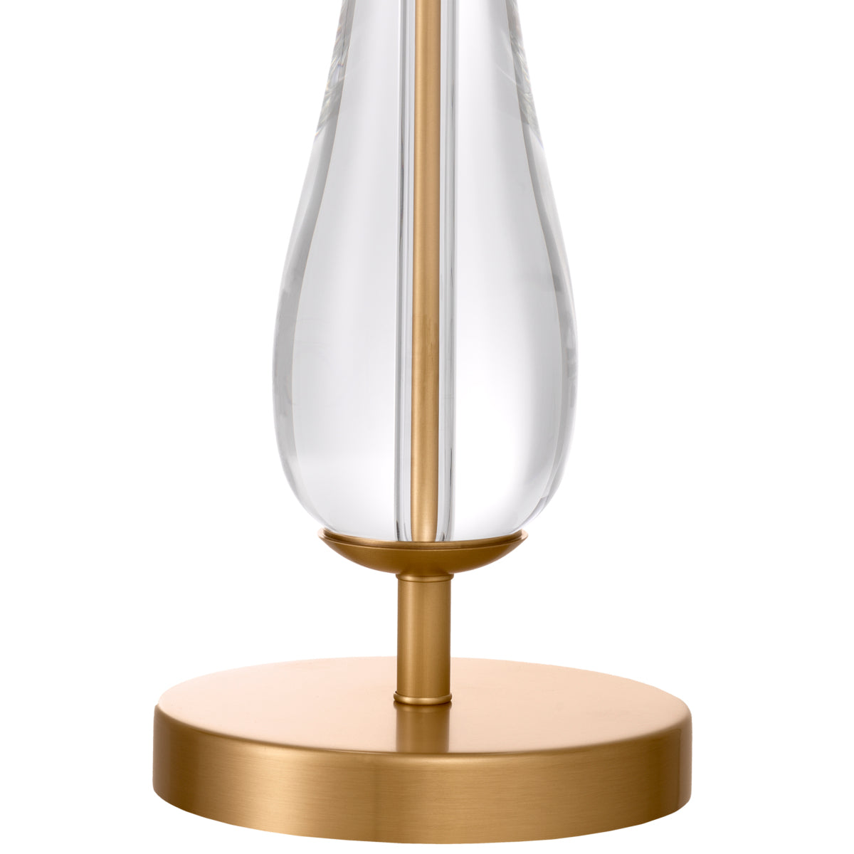table lamp taffelamp eichholtz stilla kristal boucle goud