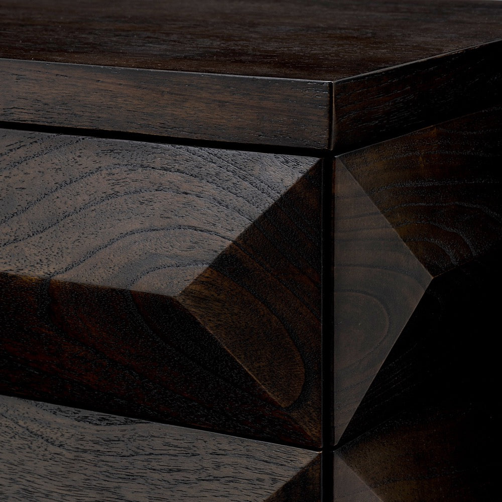 dresser opberger commode eichholtz mocha oak