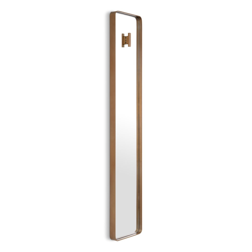 mirror spiegel met haak eichholtz megaro gold