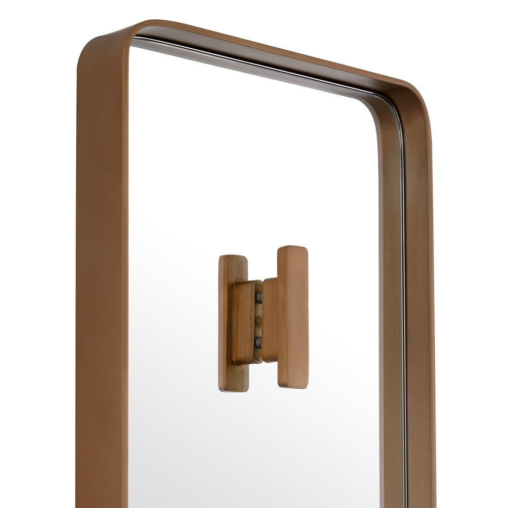 mirror spiegel met haak eichholtz megaro gold