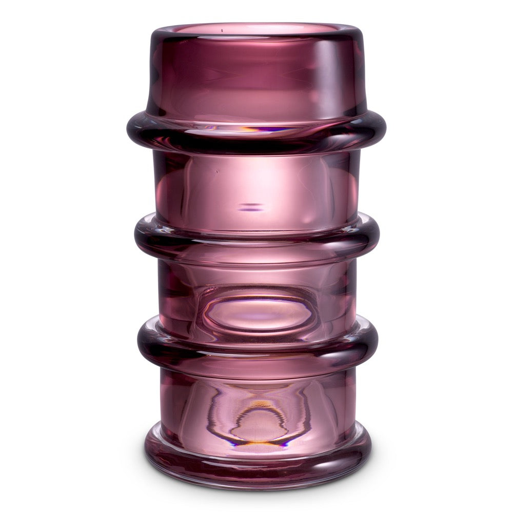 vaas vase eichholtz bloom pink handmade