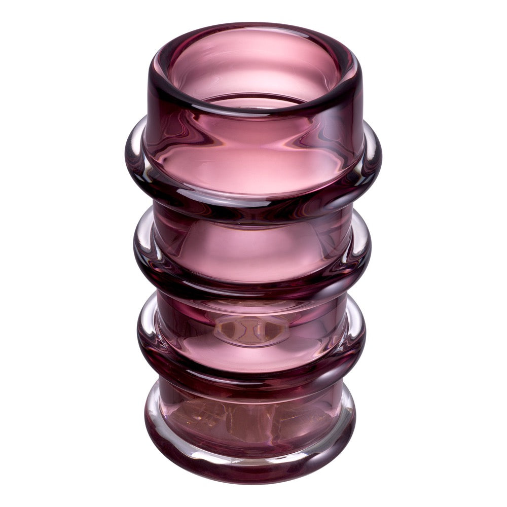 vaas vase eichholtz bloom pink handmade