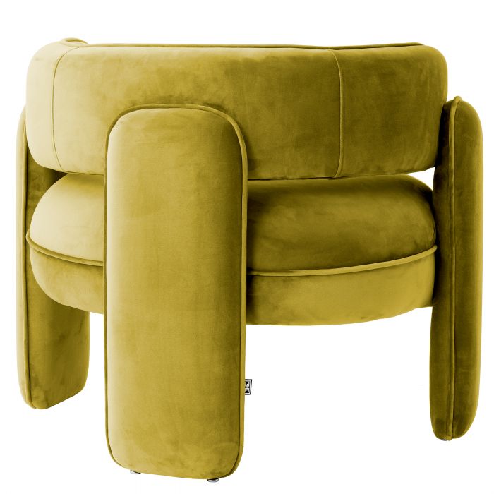 Eichholtz armchair Chaplin Savona Vintage green velvet