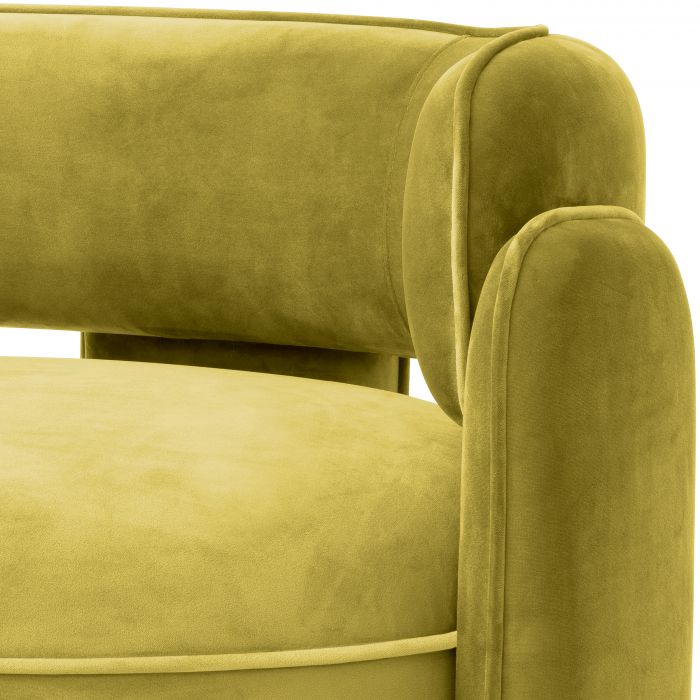 Eichholtz fauteuil Chaplin Savona Vintage groen velvet
