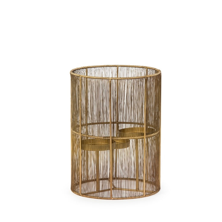 Windlicht wired hurricane for 3 candles