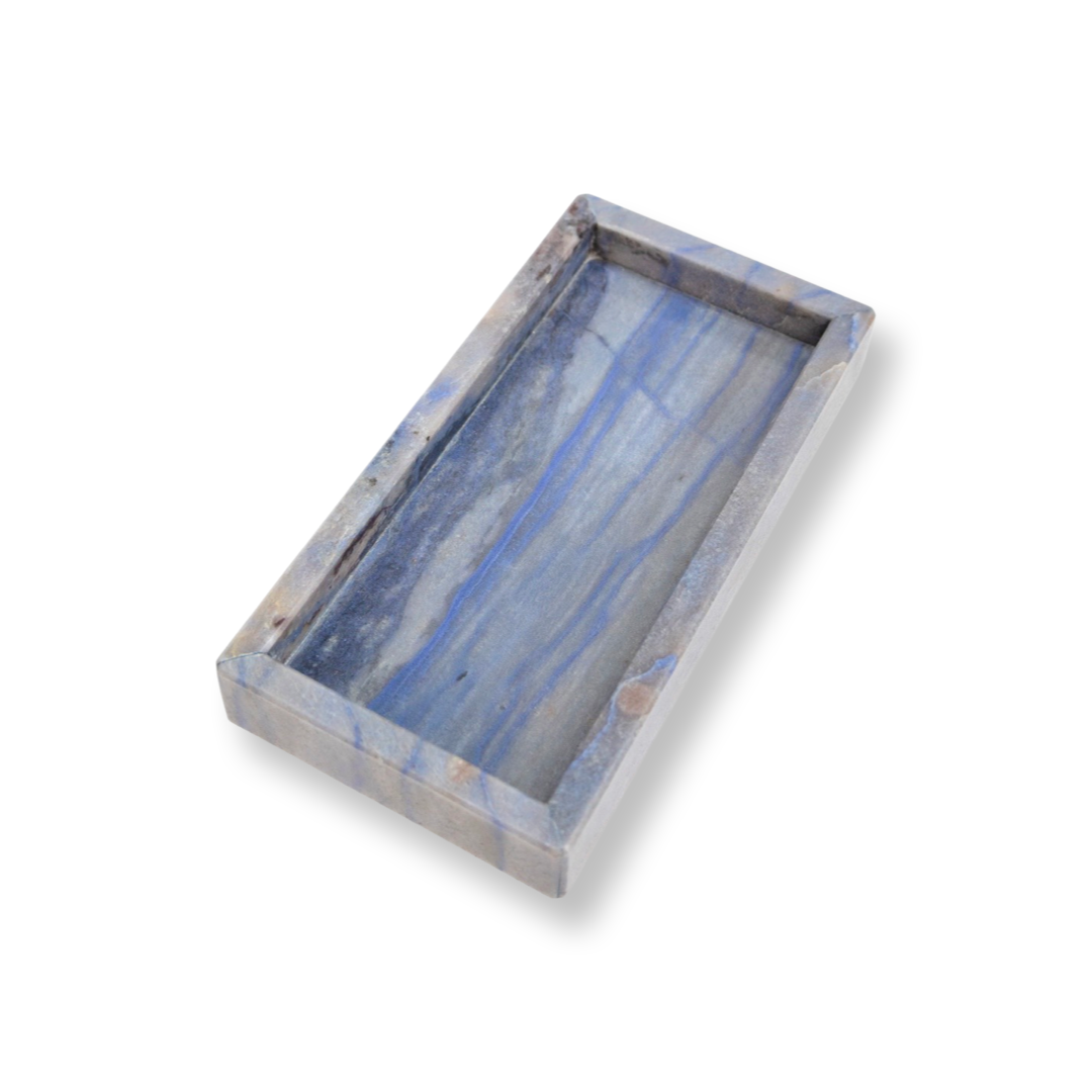 Tray Marble Azul S