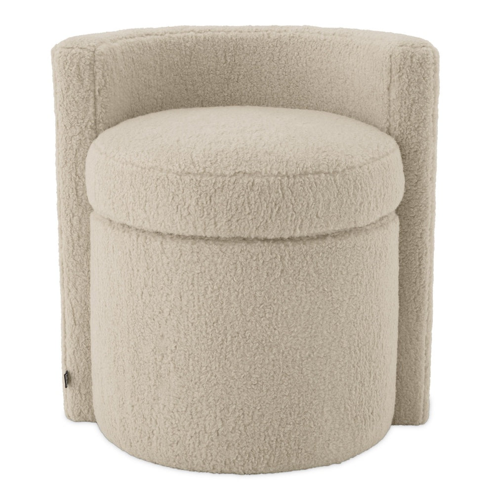 Stool Eichholtz Arcadia Teddy Brisbane Cream