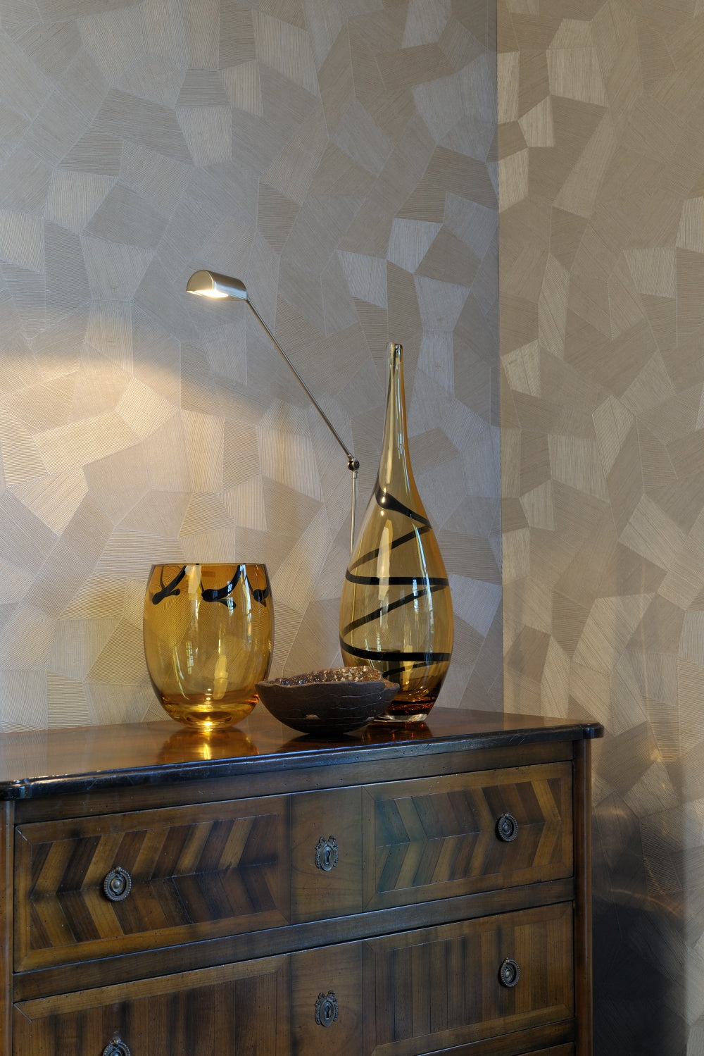 Arte Behang Monsoon 2.0 Facet 75301 golden sand